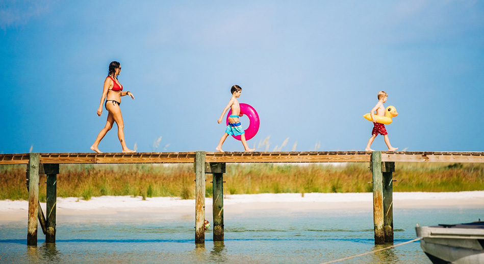 Beach Day at Shell Island