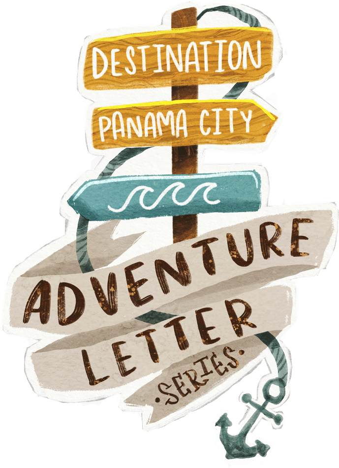 Destination Panama City Adventure Letter Series