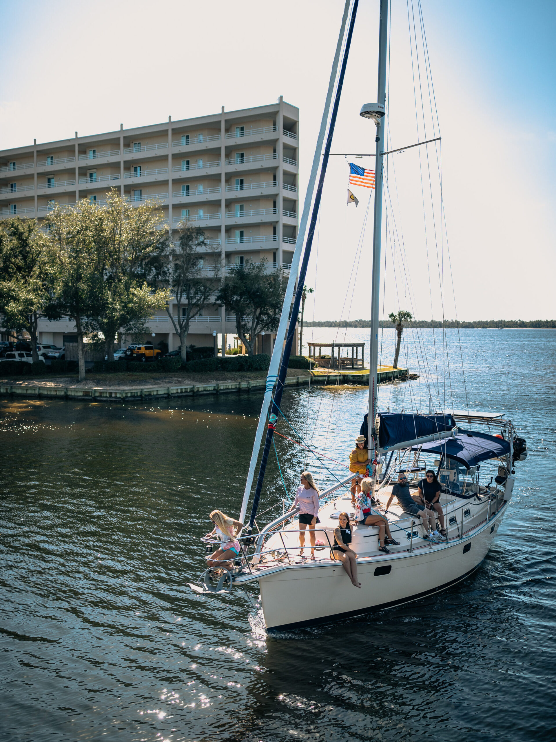 Emerald Coast Sailing Excursions on Massalina Bayou Panama City, Florida