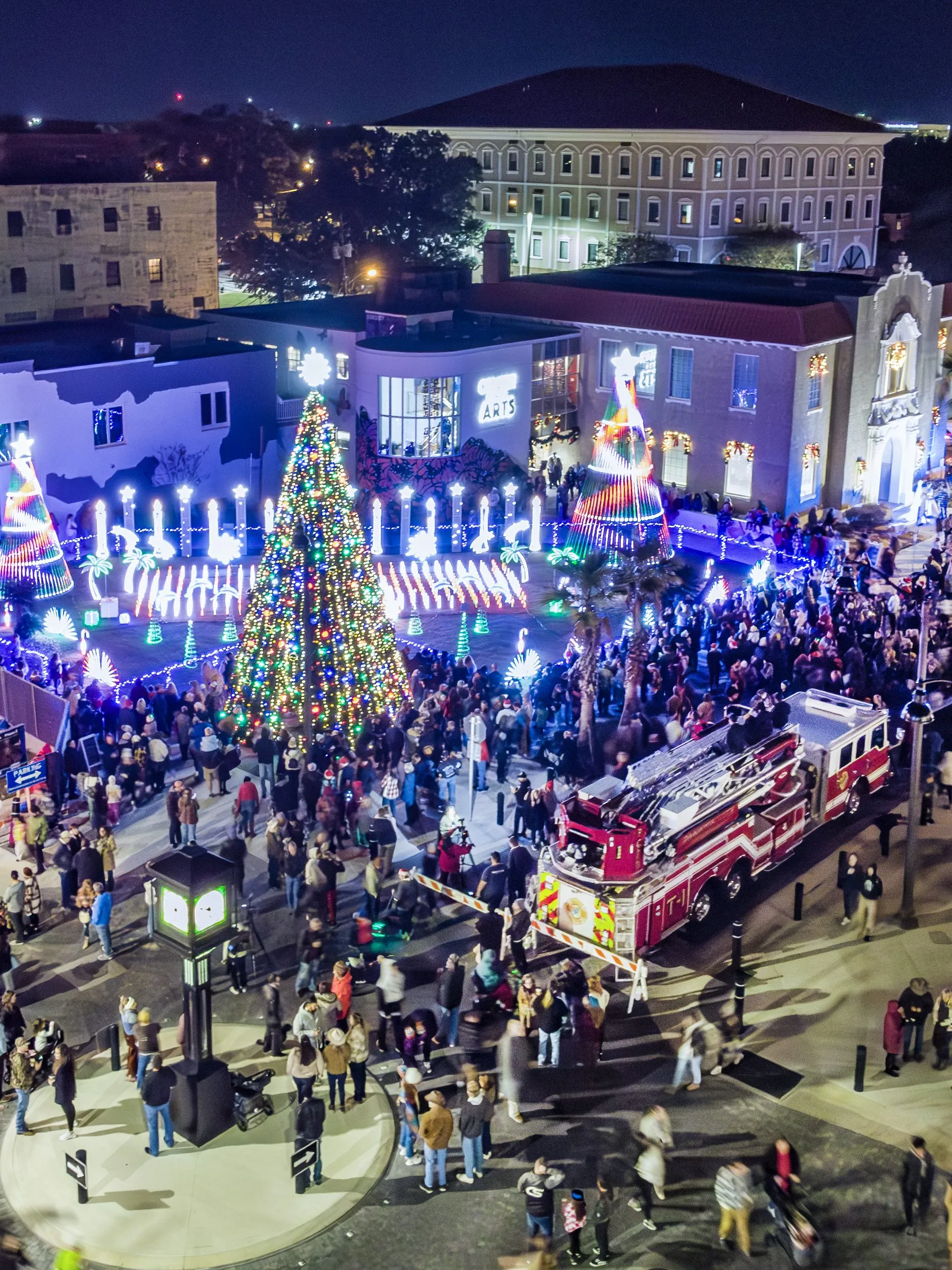 downtown christmas tree lighting 23 edited