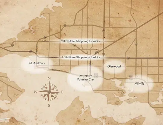 Neighborhoods 1 panama city neighborhood map