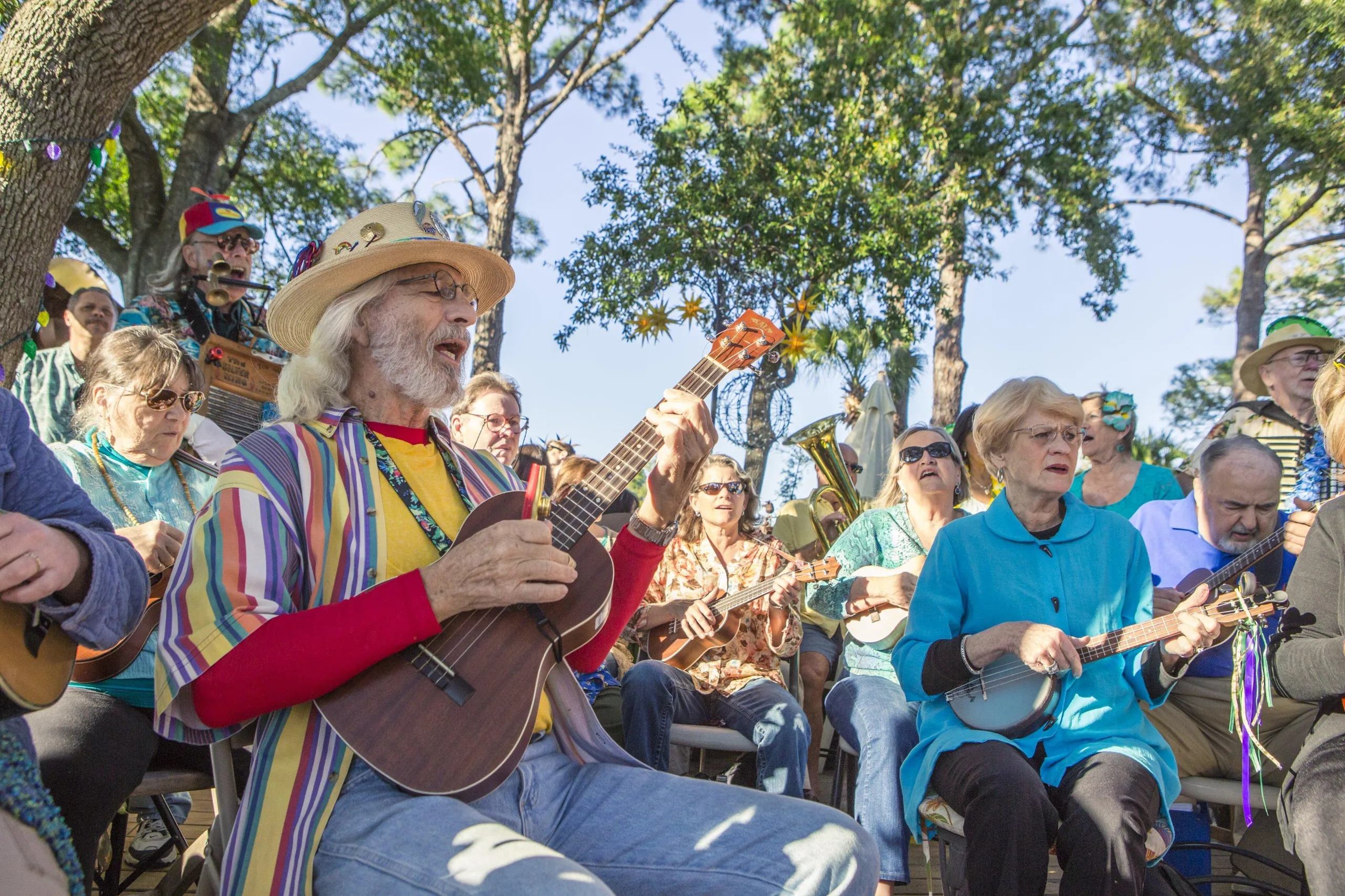 Live music in Panama City, Florida during Labor Day Weekend